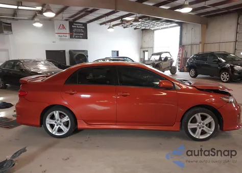 2013 Toyota Corolla S Special Edition из США, поврежденный, VIN 2T1BU4EE9DC097185